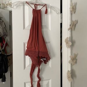 Halter Open-Back Top